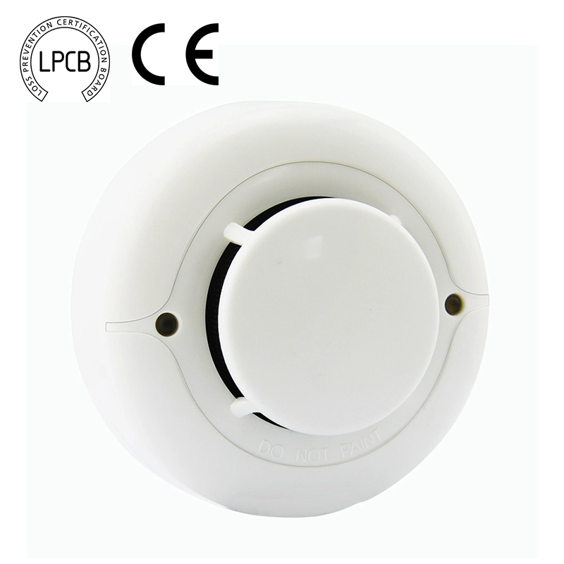 Factory 2 Wire Conventional Photo-Electric Smoke Detector Fire Alarm System