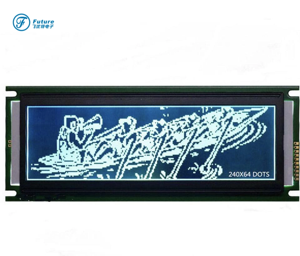 COB LCD Module 240X64 Negative Transmissive Monochrome LCD Screen