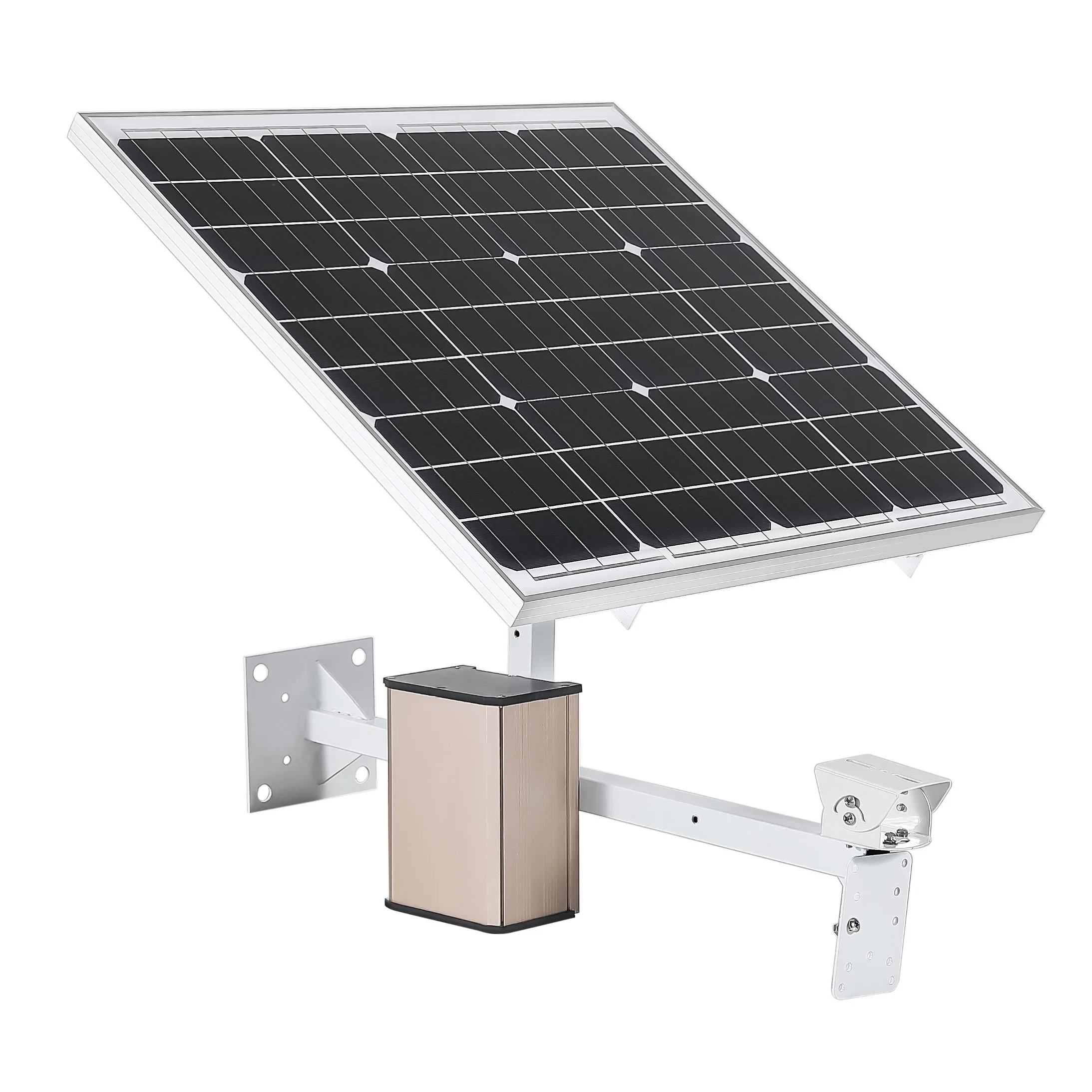 60W 40ah Solar Panel System Home Lighting Power/Energy System/ CCTV Solar Power System