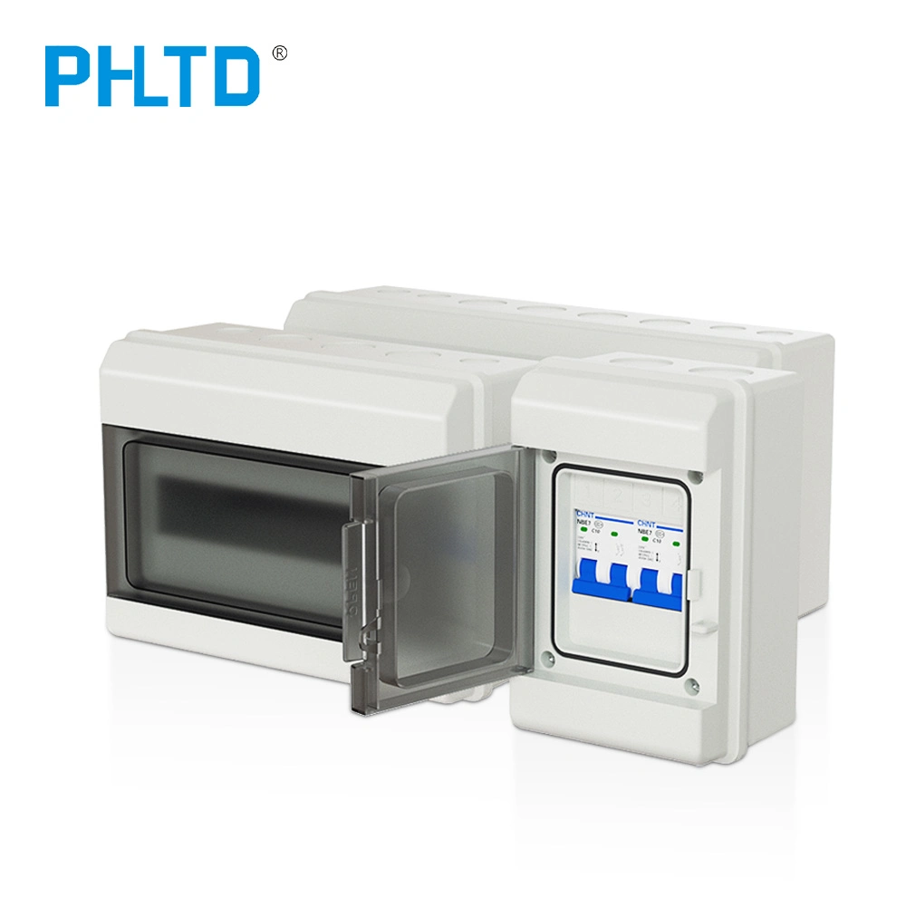 Phpc-24 24 Way Outdoor Waterproof IP66 PC Plastic Electrical Disjuntor Box MCB DC Surge Protection Device Box