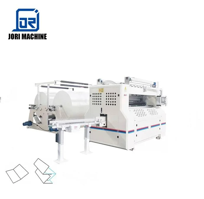 1400mm Edge Embossing Facial Tissue Napkin V Folding Machine