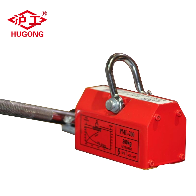 400kg-5000kg Lifting Magnet Permanent Manual Magnetic Lifter