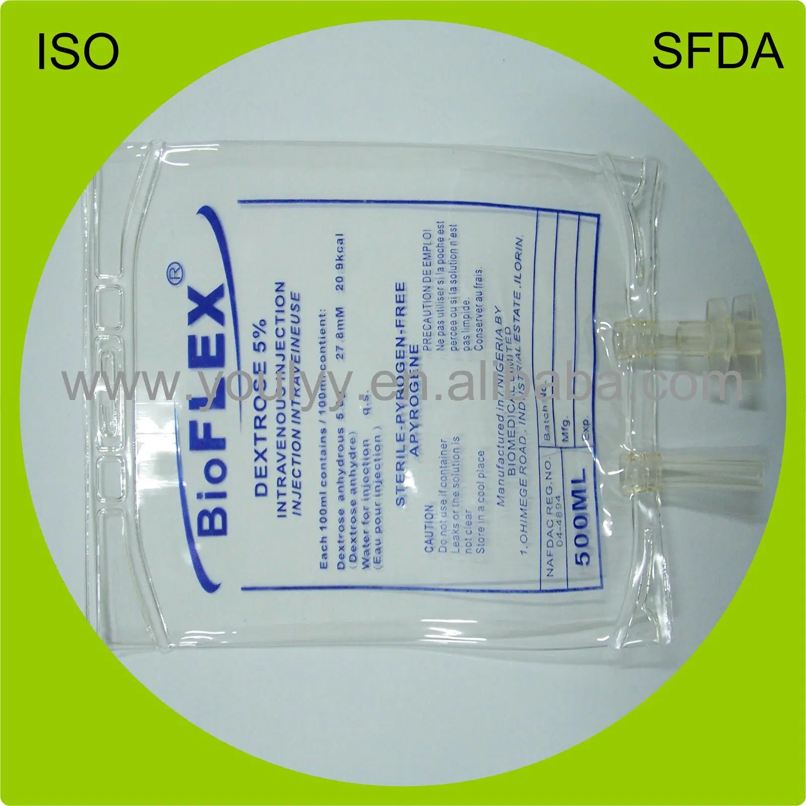 Saline Solution IV Bags for Sale