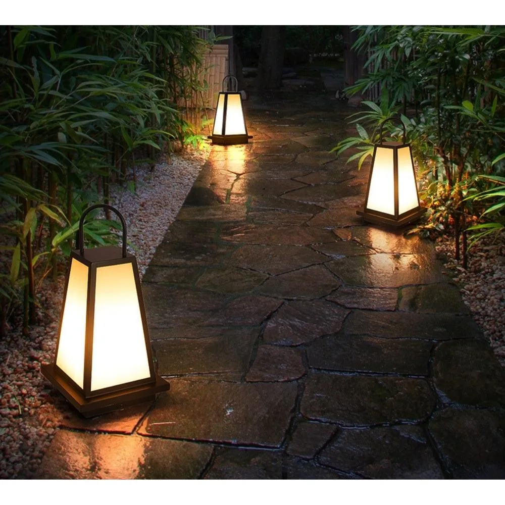 Rainproof Floor Lamp Waterproof Lamp Dock Mount Base Large Pillar Outdoor Acrylic Metal Cover Pond Lighting Bl20021