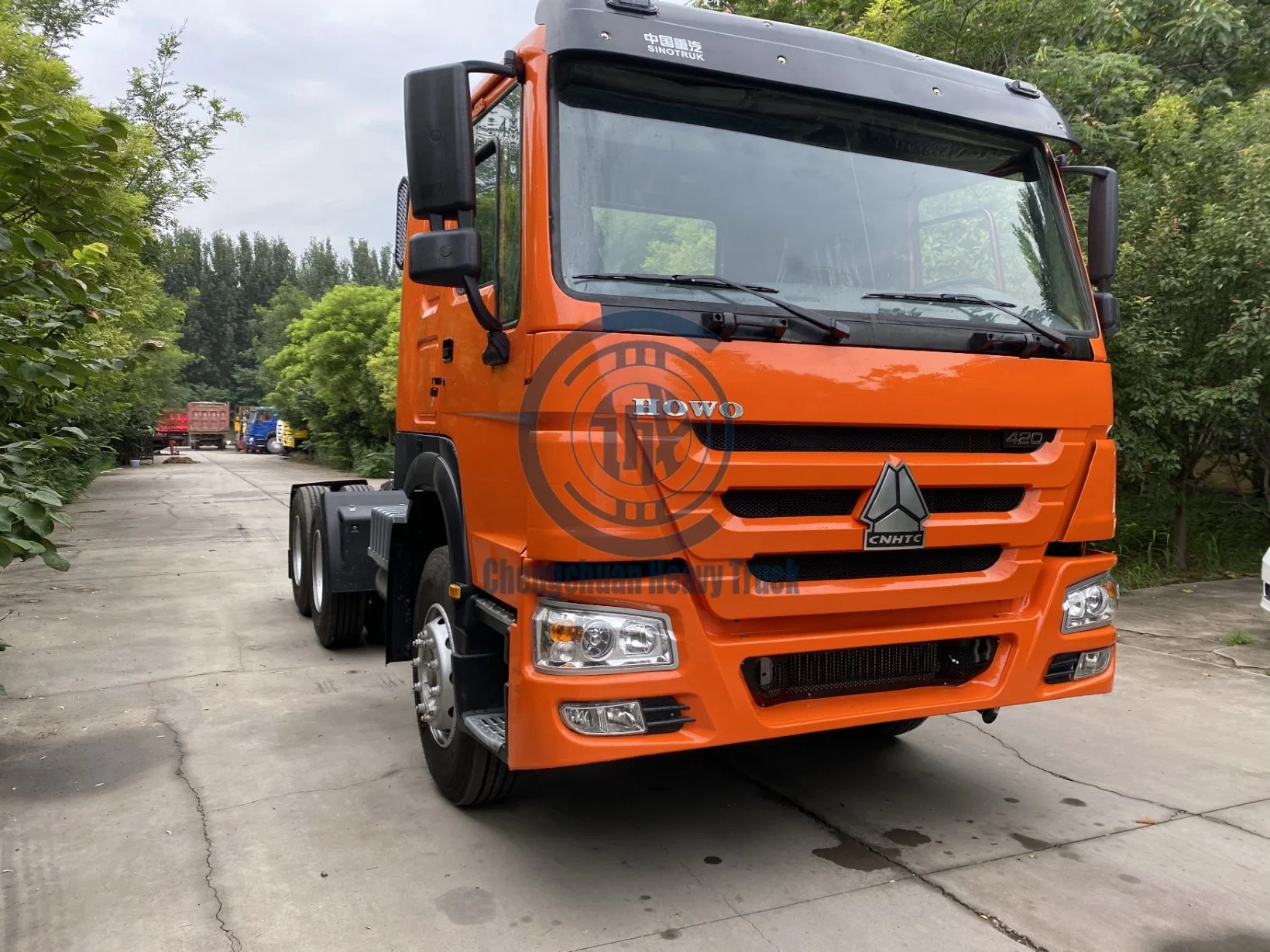 Усиленный Sinotuk HOWO 6X4 10 Уилер 2020 год использования Головка тягача