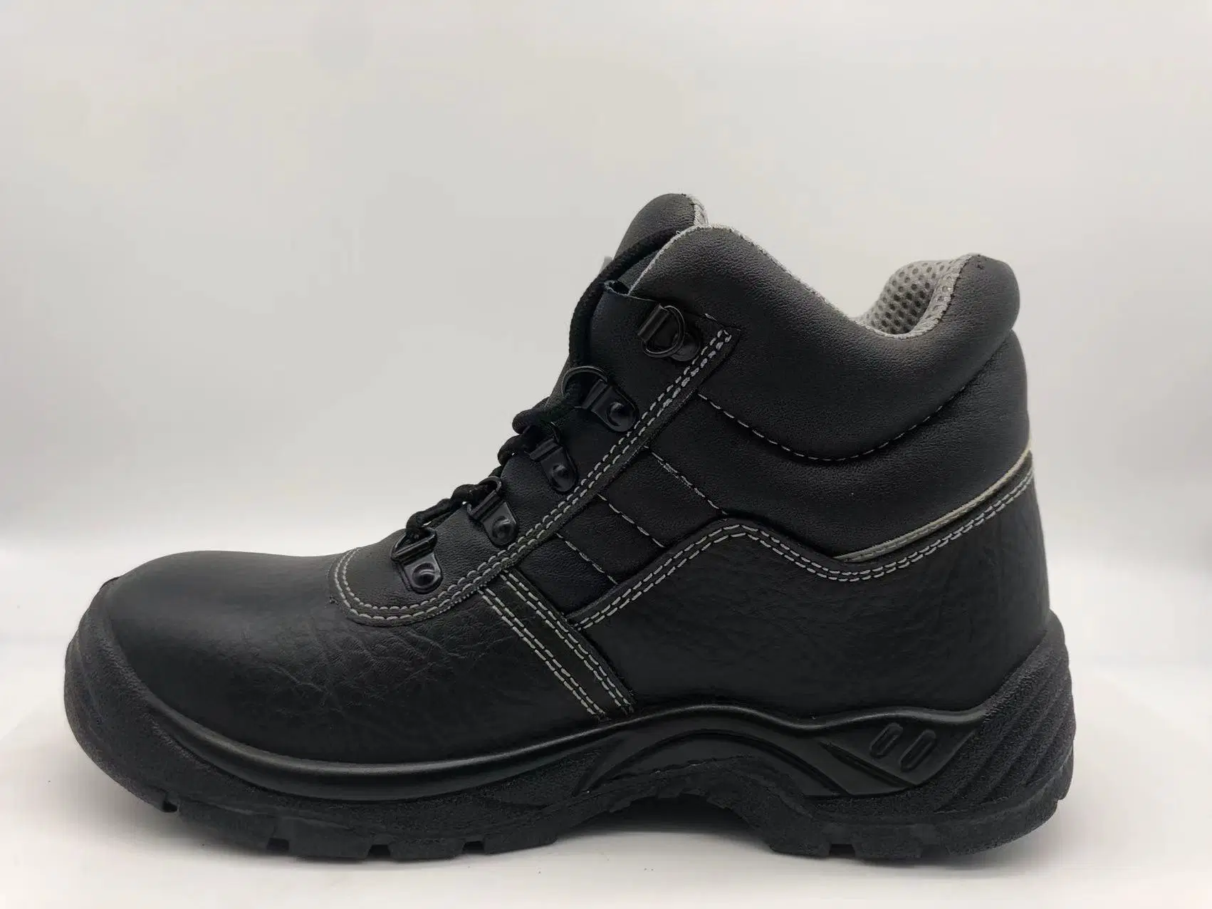 Wholesale/Supplier Price High Cut Working Safety Boots with Puncture-Resistant PU Injection Outsole