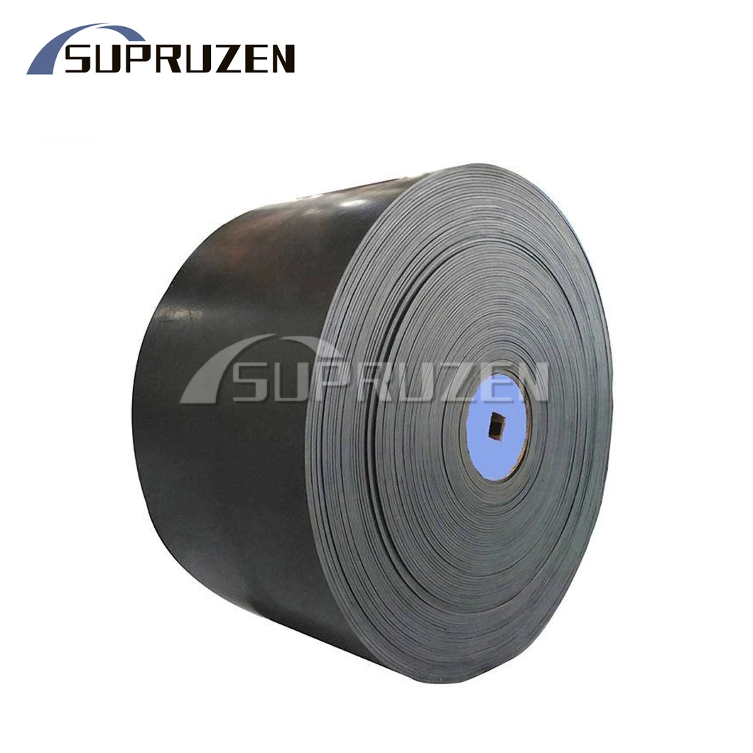 Sunmu Industry Oil Resistant Cleated Ribbed Rubber Conveyor Belt Original Factory 10m 20m 1400mm Rubber Conveyor Belt Used for Bulk Material Rubber Belt Conveyor