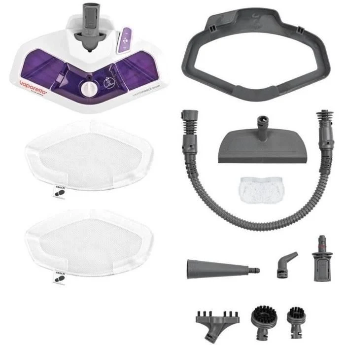 Limpador de esfregona vapor destacável convenientes de mão limpador a vapor para pisos de azulejos,,Tapete com ferramentas multifunções,Vaporizador portátil para casa,cozinha,Garment