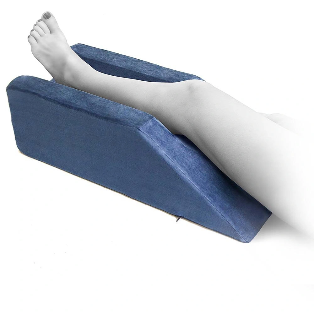 Fracture Foot Cushion Leg Pillow Support Fixed Leg Pillow. Foam Leg Elevator Cushion with Washable Cover