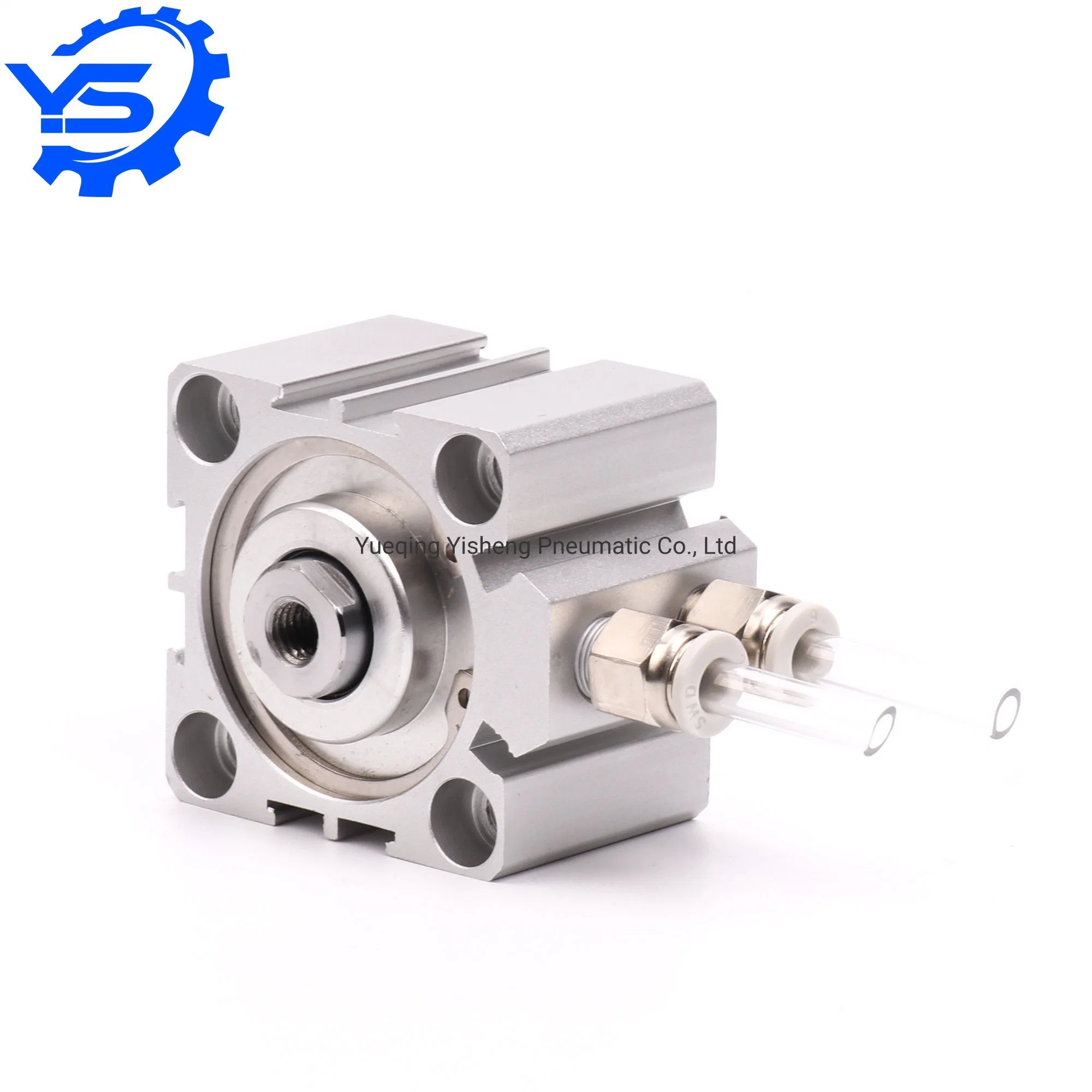 Sda Series Aluminum Alloy Double/Single Acting Thin Type Pneumatic Standard Compact Air Cylinder