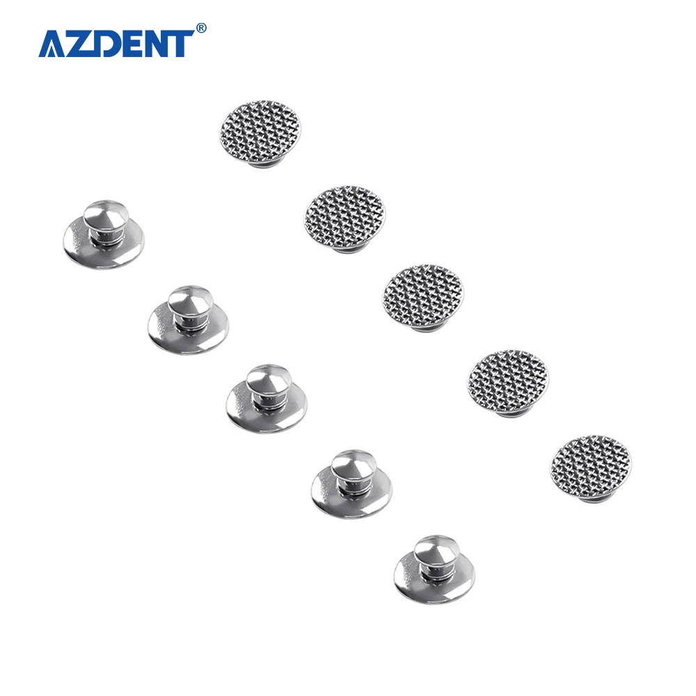 Hot Sale Azdent Dental Supplies Smoot Bondable Nيتحدث الأزرار (Round) 10 حزم/حقيبة