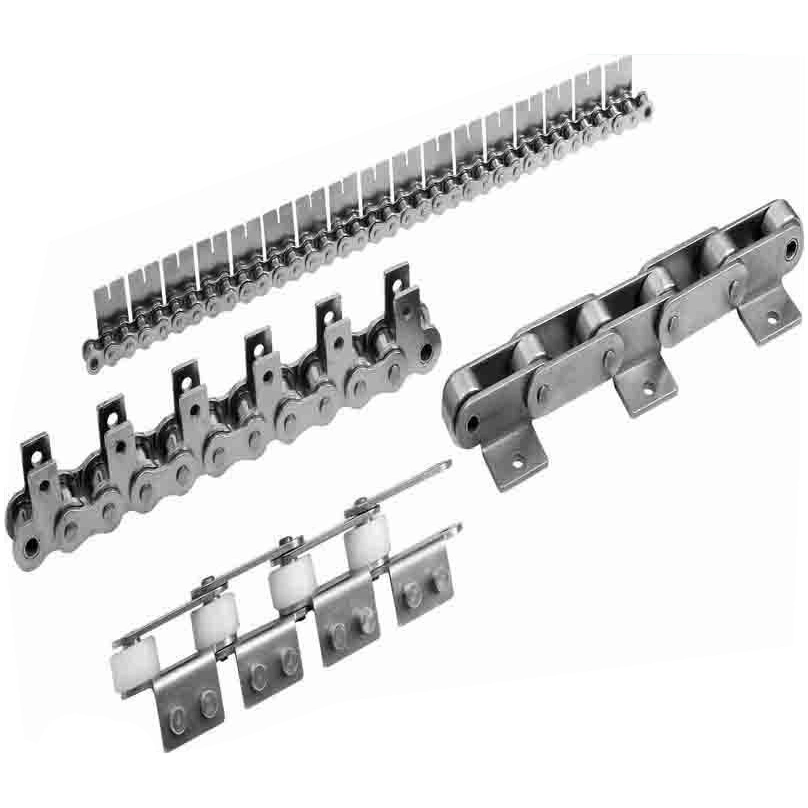 Chain Manufacturer Different Color Double Pitch Conveyor Chain with Attachment