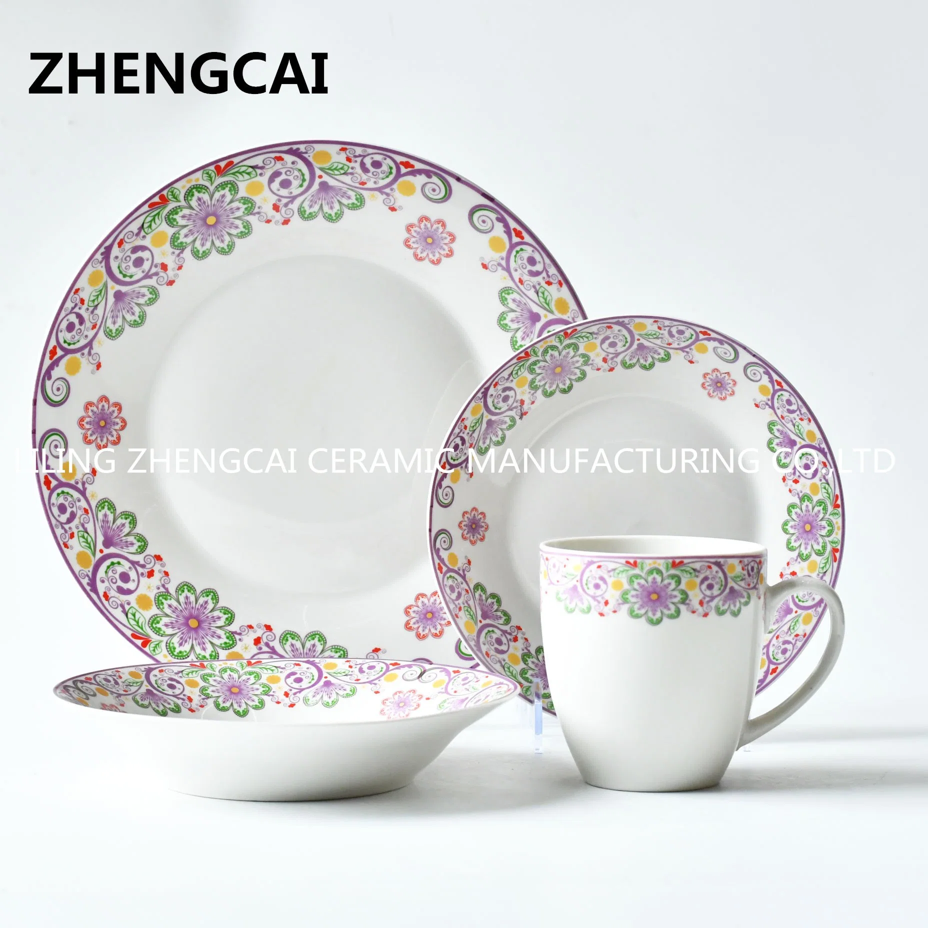 Wholesale/Supplier European OEM/ODM Ceramic Tableware Dinner Set