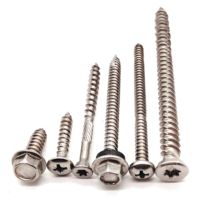 DIN7981 DIN912 ISO7380 Stainless Steel Screw Self Tapping /Self Driling Screw