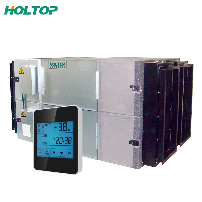 Eco Design High Efficiency Ceiling Counterflow Heat Energy Recovery Exchanger Ventilation System