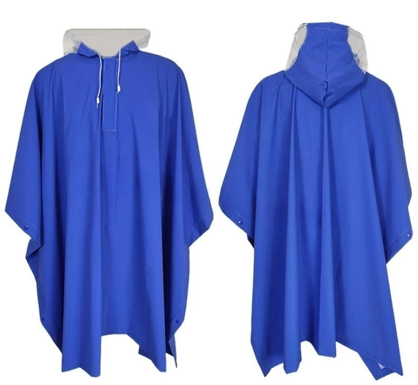 Heavy Duty PVC Rain Overall Poncho Rain Coat