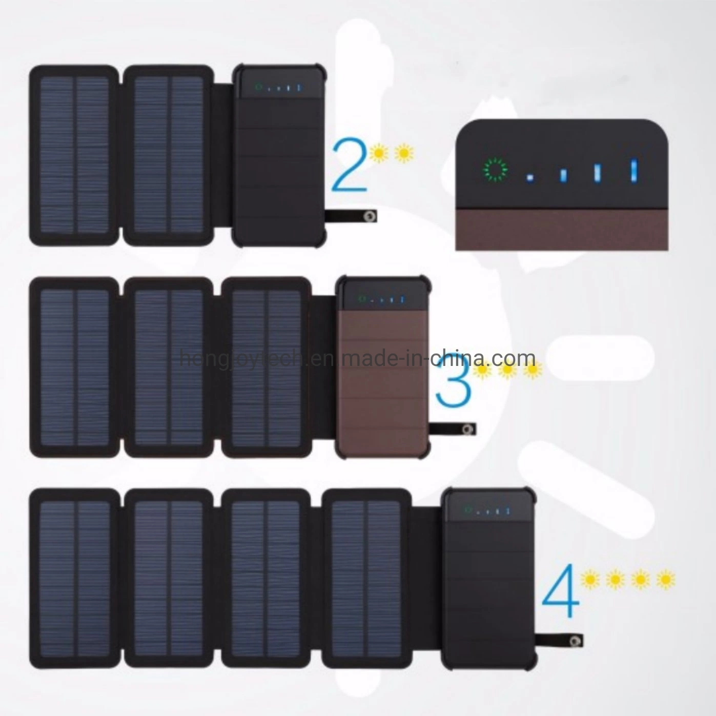 10000mAh 20000 mAh 30000mAh carregador Solar Rápido 18W banco de bateria externo, banco de Energia Sem Fio 10W/7,5W/Carregador móvel rápido 5W fonte de alimentação de emergência