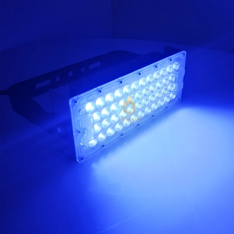 10000K 12000K 20000K de temperatura de color LED blanco+470nm LED azul IP65 LED 200W de luz de la decoración del acuario AC100V 230V 277V 305V de tensión de trabajo