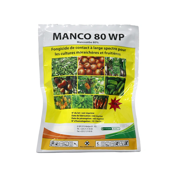 Agricultural Fungicides Powder Mancozeb Technical Mancozeb 80%Wp