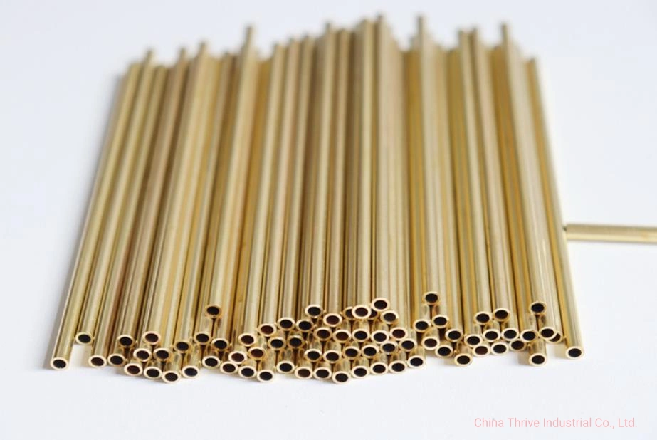 Straight Brass Pipe C26800 C28000 Brass Tube H65 Brass Pipes