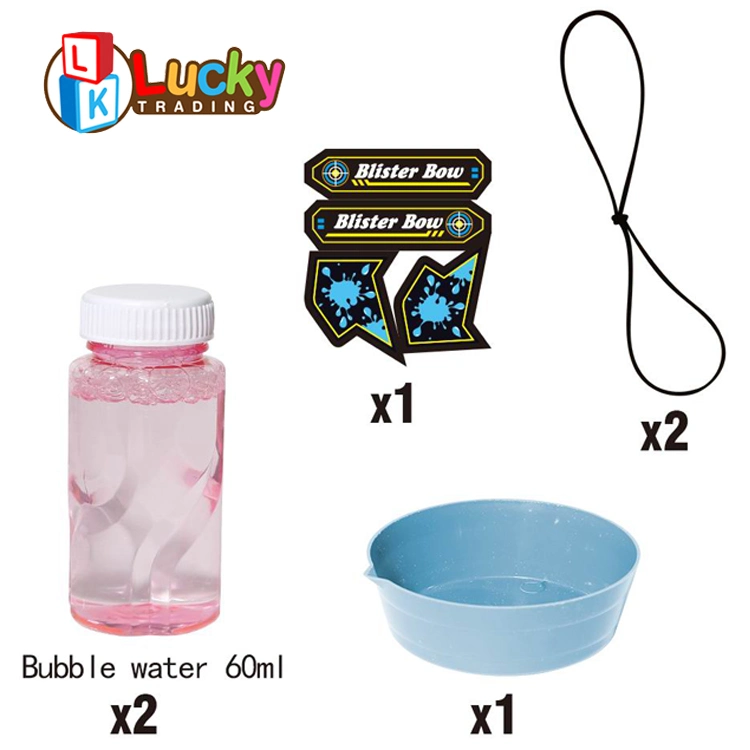 2 en 1 Bow Arrow Bubble Gun y Bubble Water Blaster