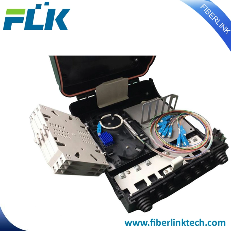 FTTH/Network 24 Cores Indoor/Outdoor PLC Splitter Distribution Box Fiber Optic