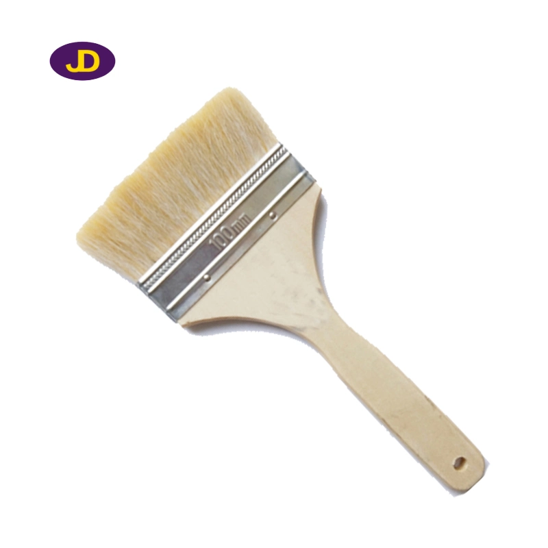 Black Bristle Plastic Handle Paint Brush