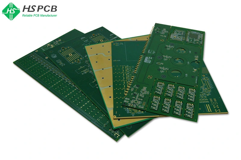 Medio orificio PTH mediante conexión de epoxi/resina y placa de PCB multicapa tapada Fabricante