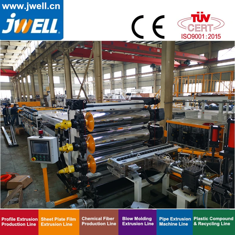 China PP Corrugated Sheet Extrusion Line/Extruder/Machine by Jwell