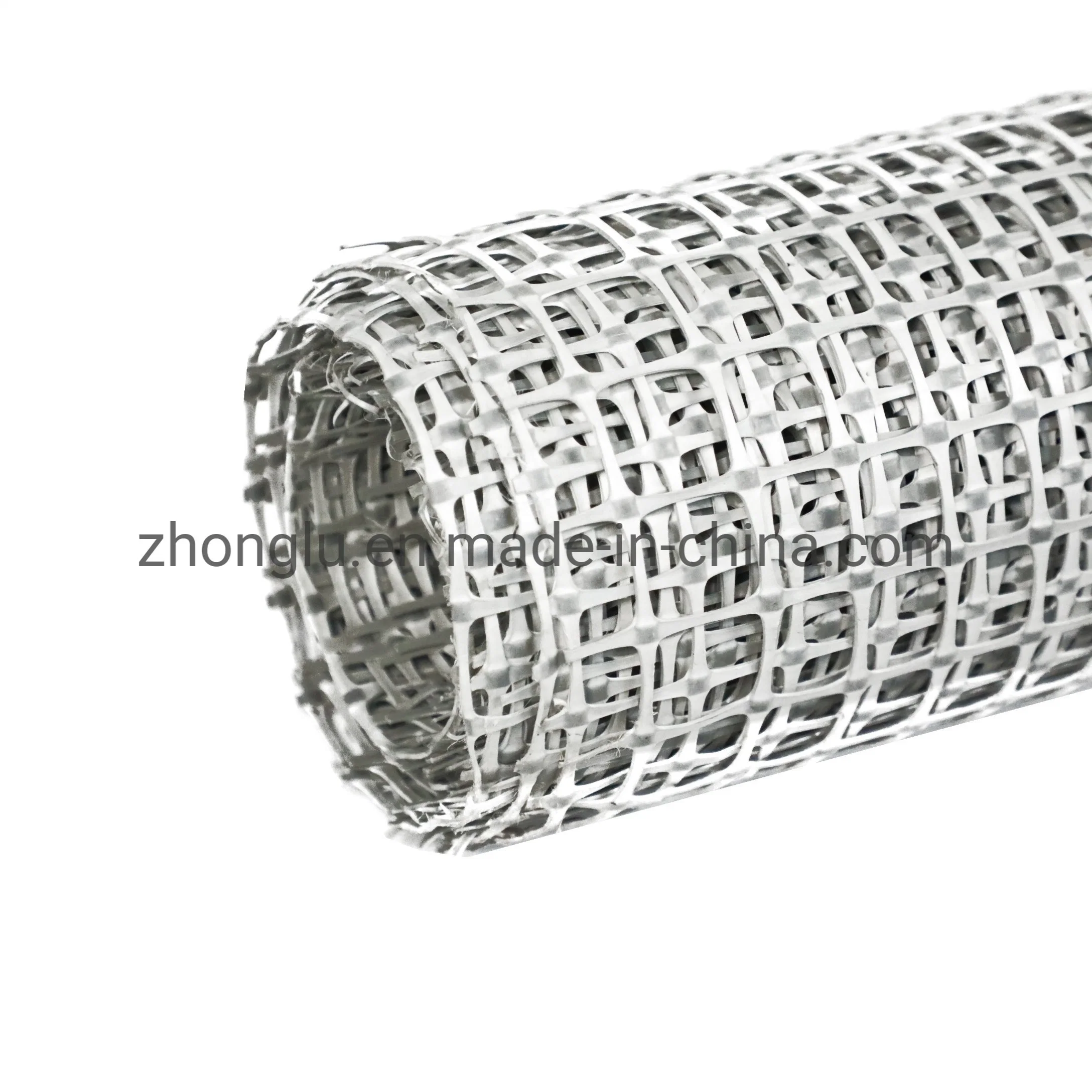 High quality/High cost performance  25-200kn/M Road Construction Used Polyester Uniaxial Geogrid/Biaxial Geogrid