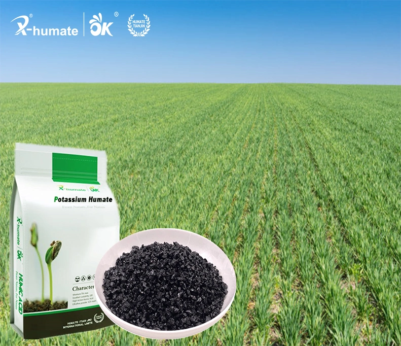 X-Humate Soluble Organic Fertilizer Water Soluble Potassium Humate Micronutrient Fertilizer