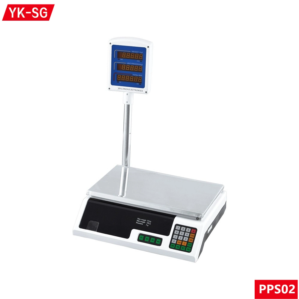 Digital Weighing Scales with Pole LED LCD 30kg 40kg