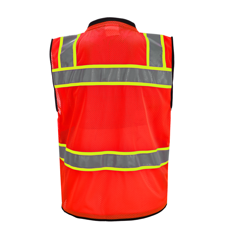 Work Uniform Airport Reflection Running Hi Visibility Custom Reflective Safety Vest