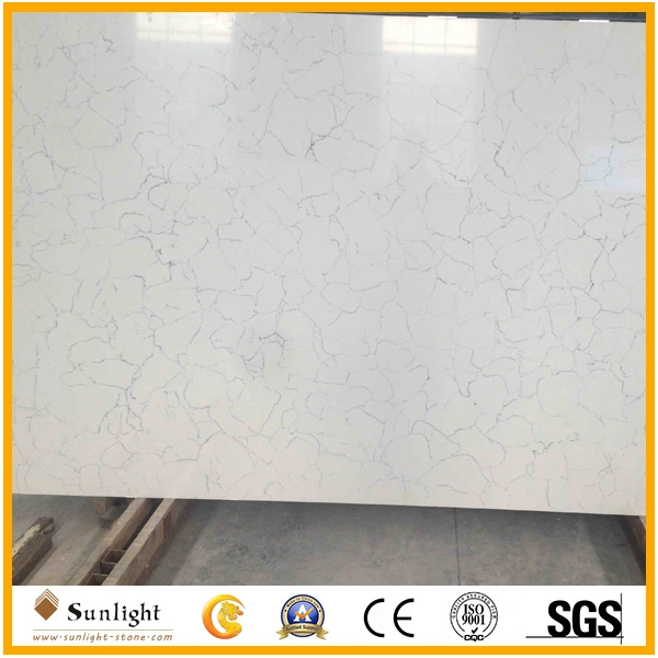 Artificial Man Made Quartz Stone for Countertops and Worktops