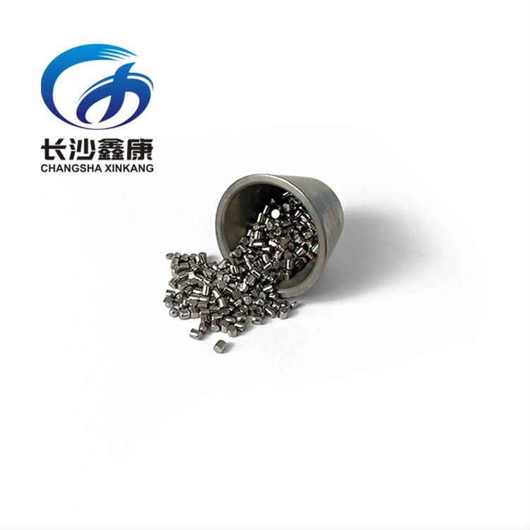 Xinkang 99.995% Purity D3X3mm Ti Metal Material Titanium Pellets for E-Beam Evaporation