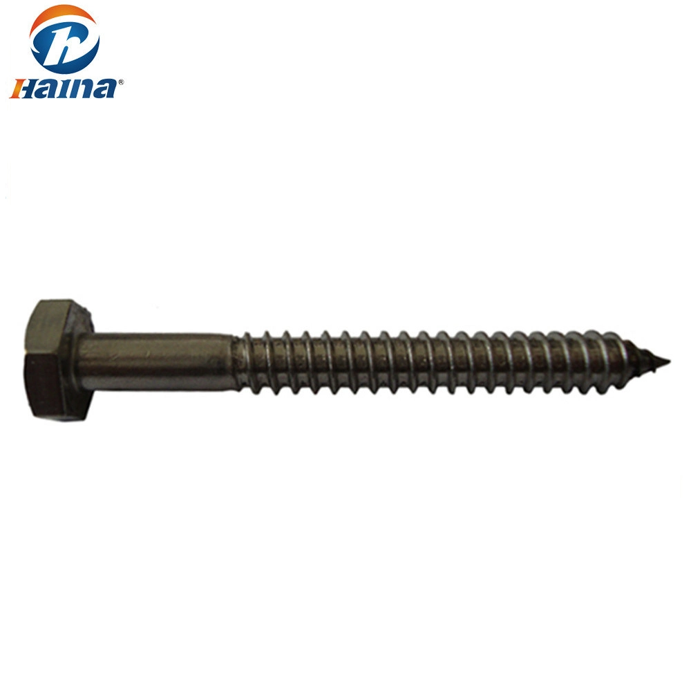 High quality/High cost performance  Stainless Steel DIN571 Hex Head Self Tapping Wood Screw