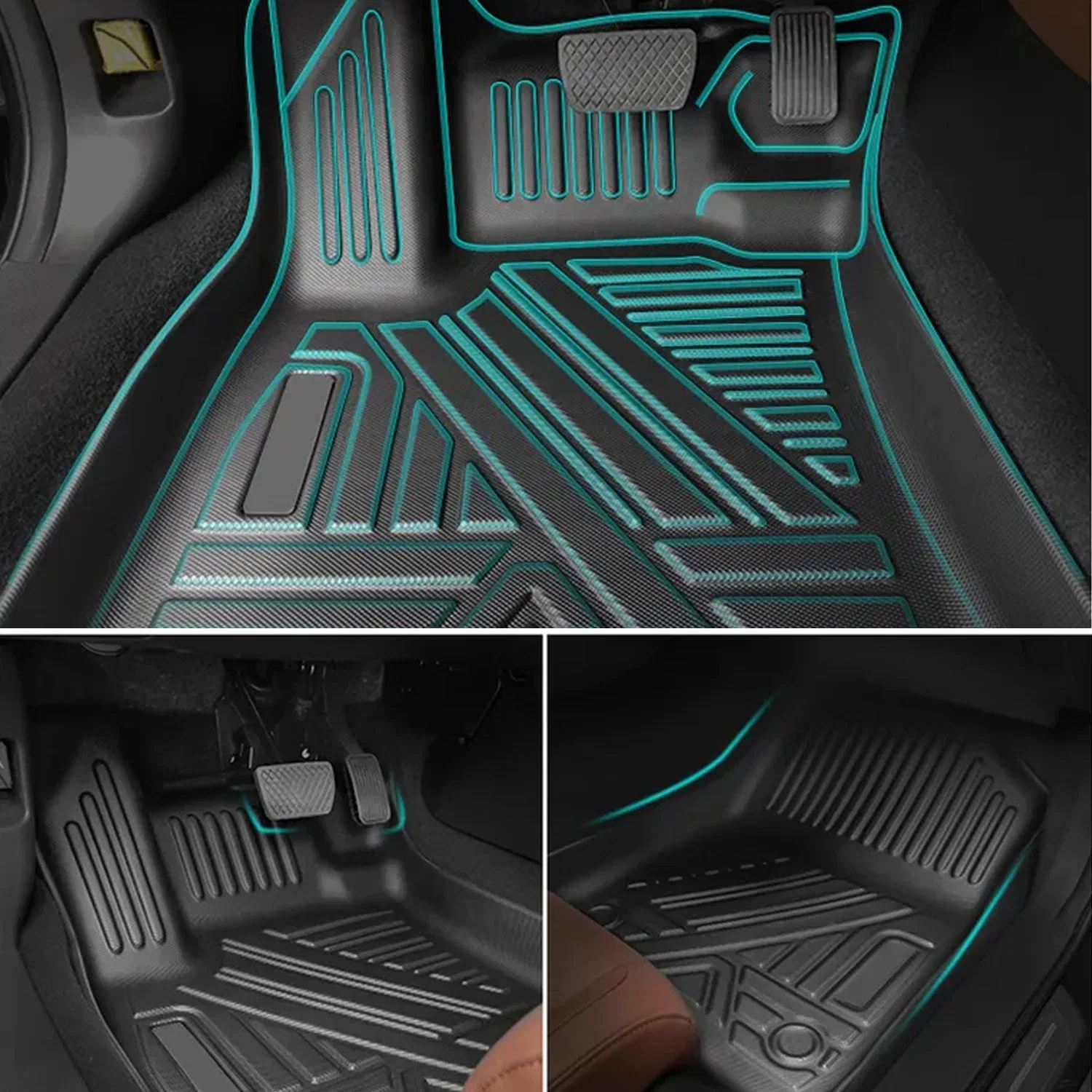 3D TPE todos los revestimientos de suelo de coches para Audi Q5