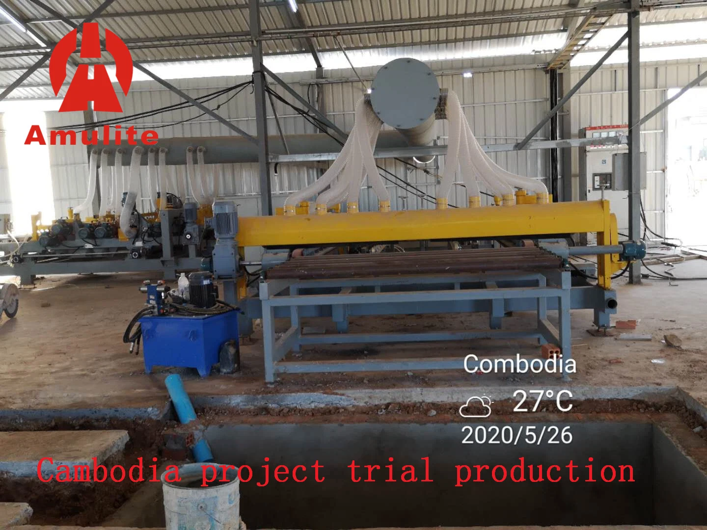 Pipe Transportation and Installation Fiber Cement Board Equipment