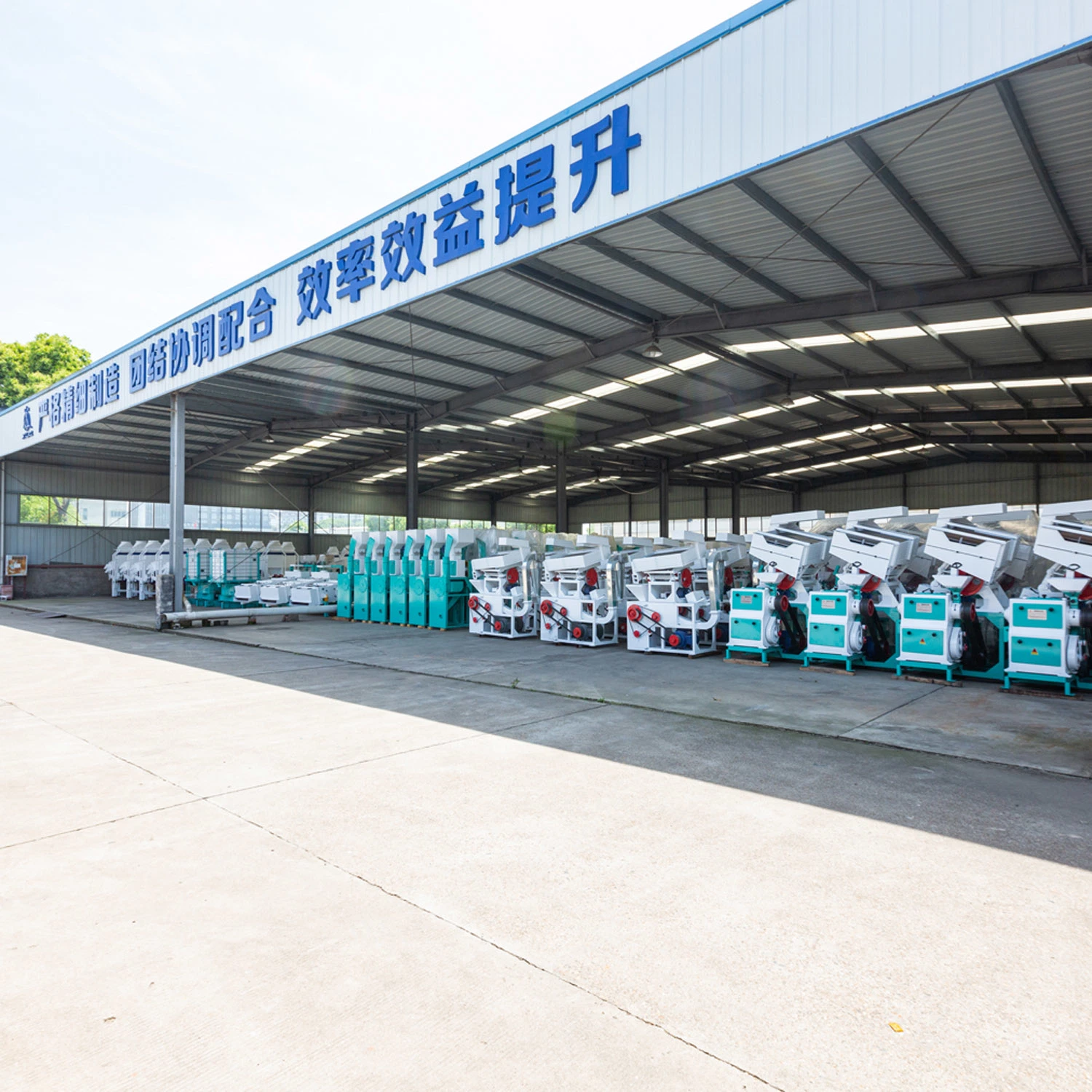 Vertical First Xiangliang Brand Processing Plant Complete Rice Mill Machine