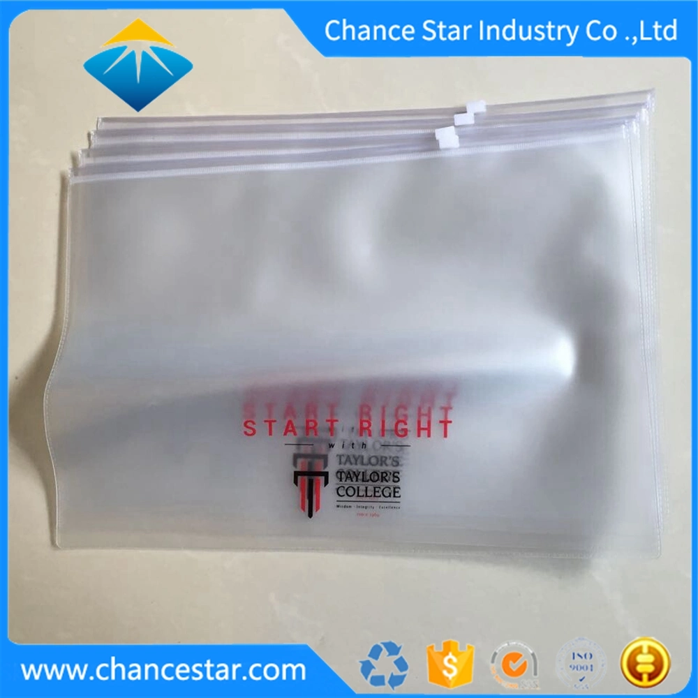 Custom Small Gift Use Transparent PVC Zipper Bags Plastic Zip Lock Packaging Bags