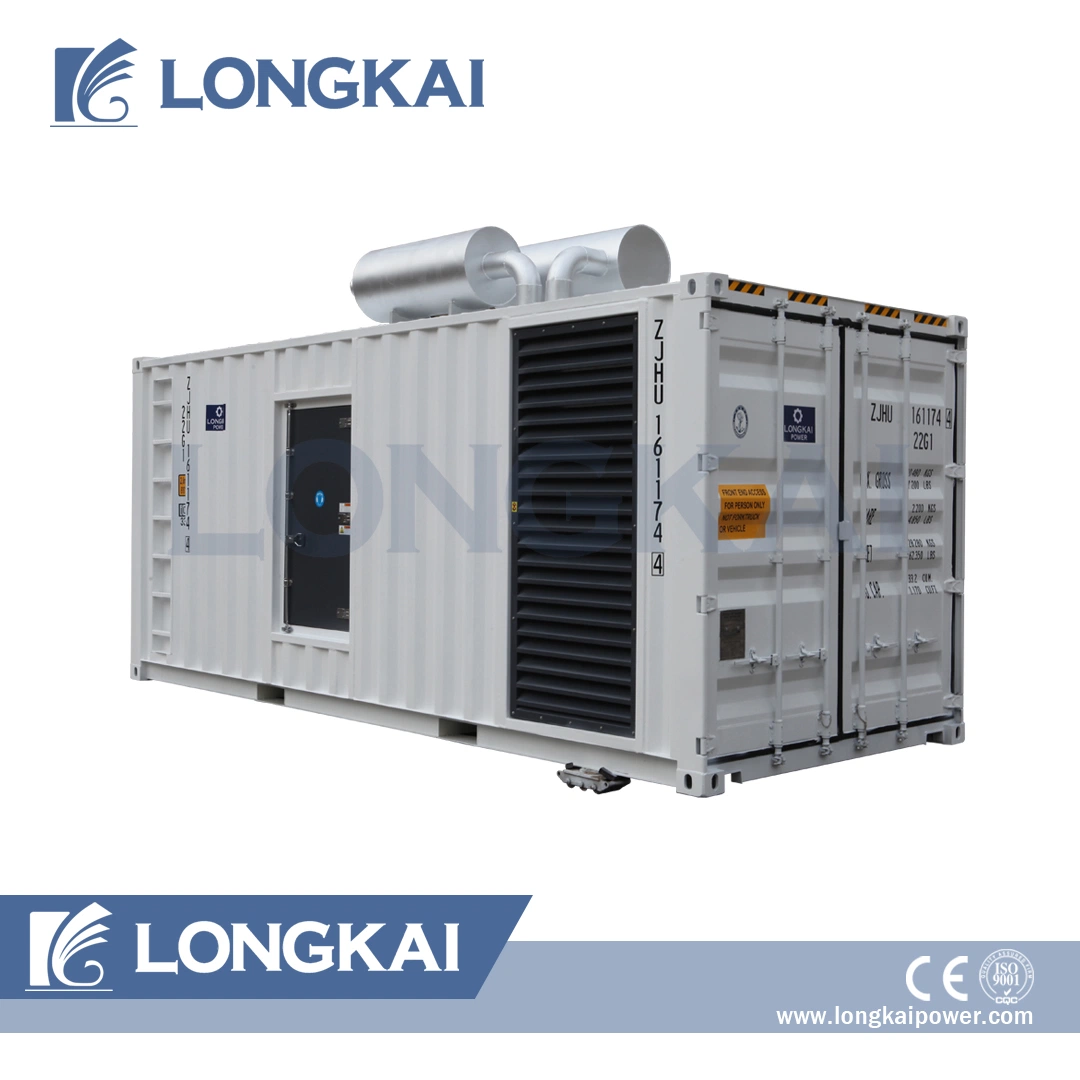 1800kw Containerized 40hqx Container Baudouin Engine Electric Power Diesel Generator Set