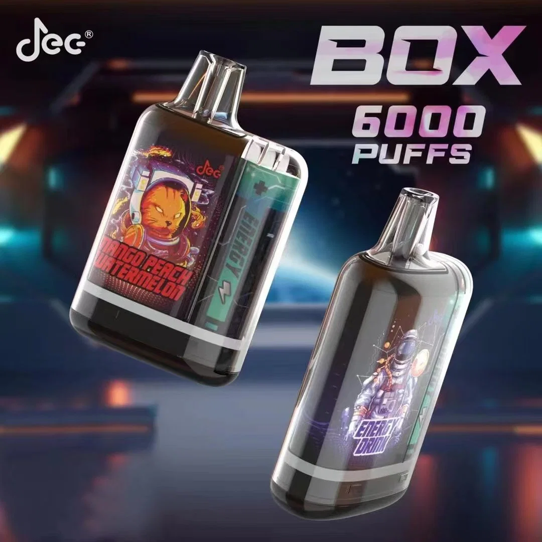 Jec Box Randm Tornado 6000 Puffs 0% 2% 5% Wholesale/Supplier Disposoble Vape