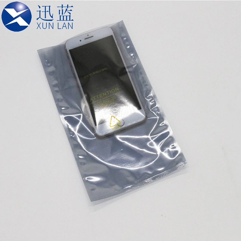 122*150*0.075 mm Anti Static Shielding Bags with Sealing Sides