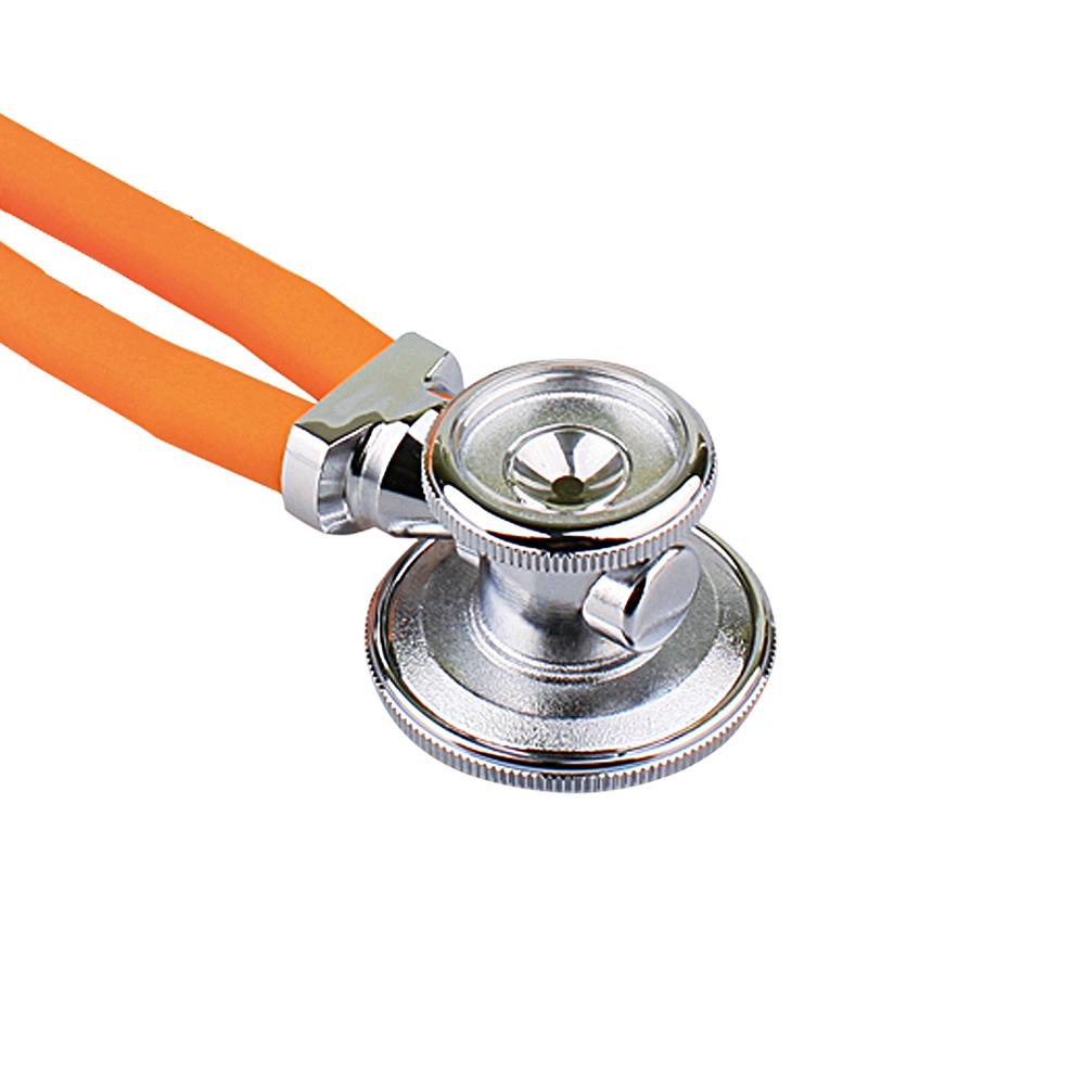 Orange Premium double tête Rose or rose meilleure infirmière et Docteur Estetoscopio Dual Head Stethoscope médical
