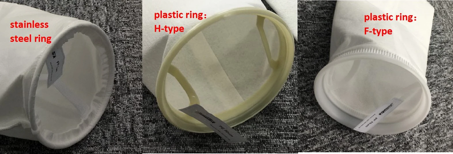 Food Grade 250 Micron PE Polyester Filter Bag for Food Industry