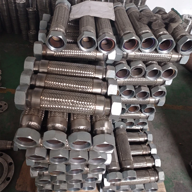 Customized Flexible Metal Hose with Flange Fiting Both End