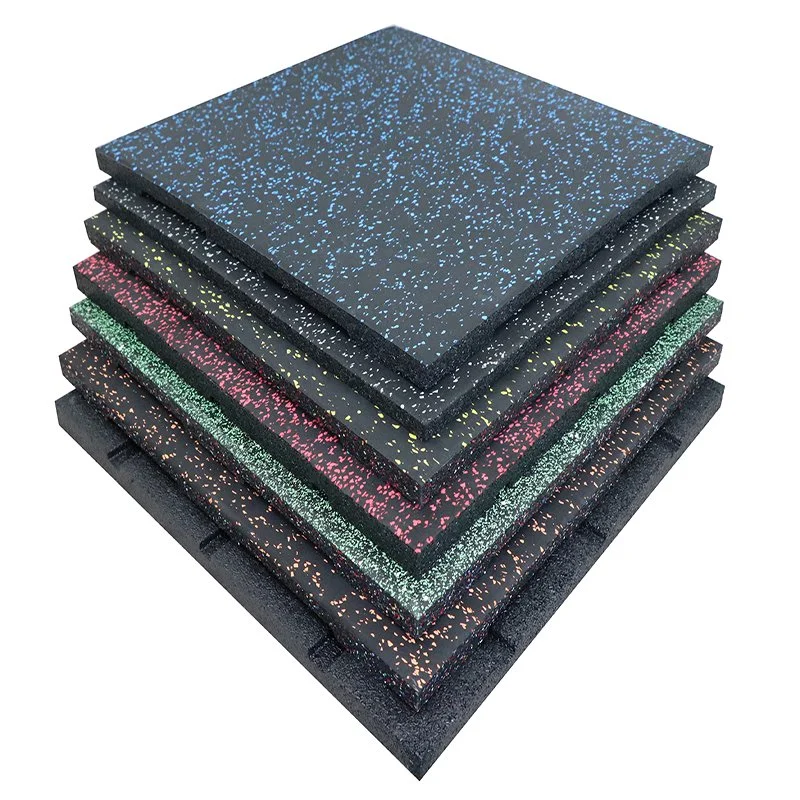 2023 China Outdoor or Indoor Playground Rubber Tile Fitness Rubber Mat Gym Rubber Flooring