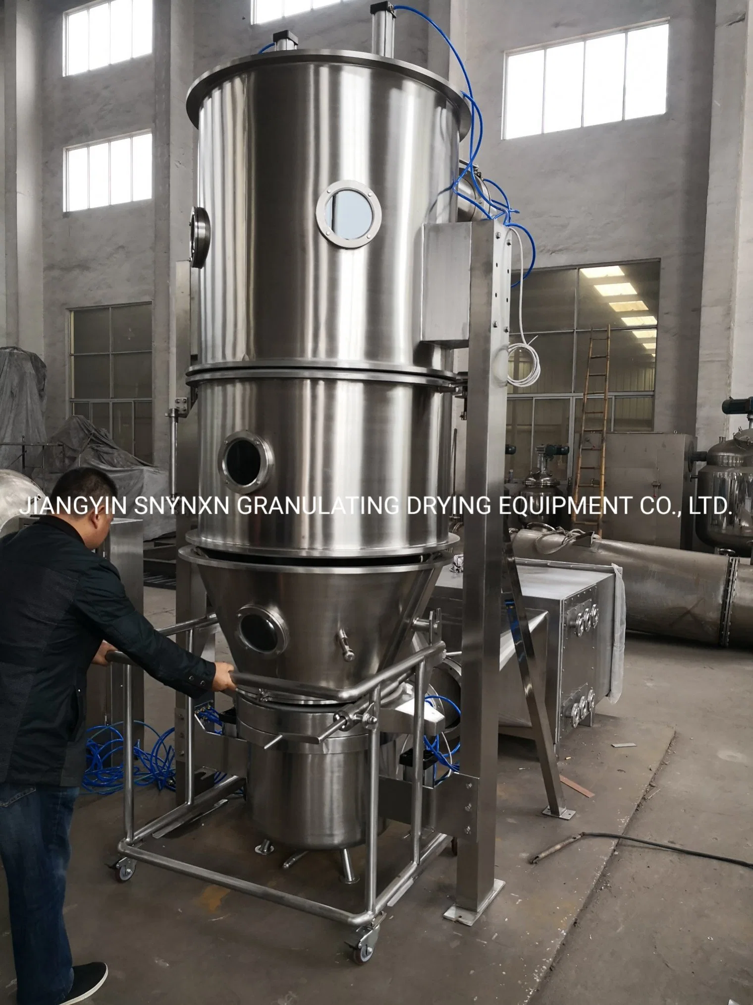 FL-30 Granulator secador de lecho fluido