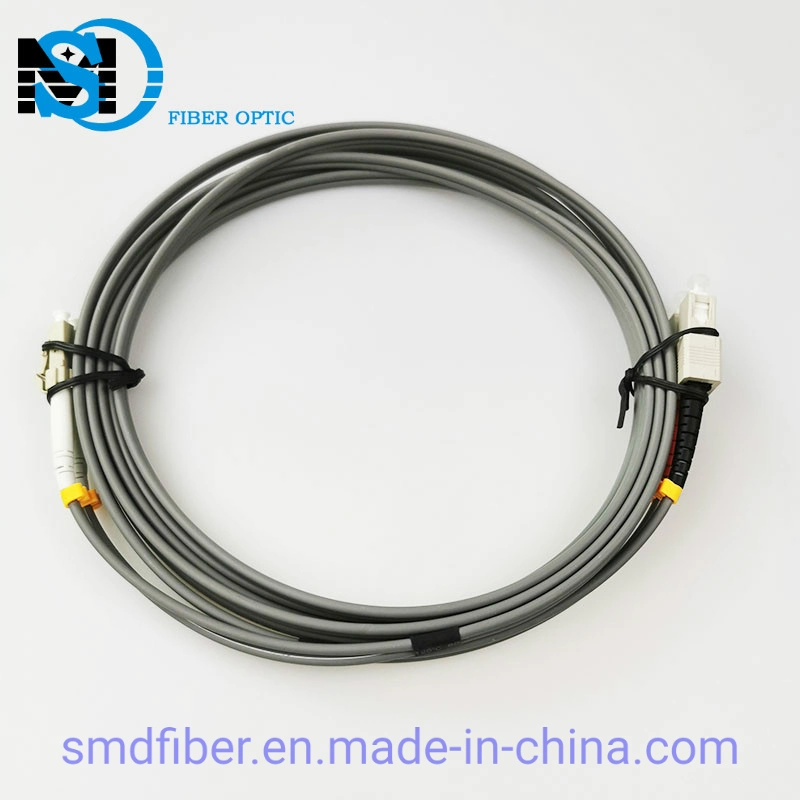 Sc/UPC de PVC-LC/UPC Cable Patch de fibra