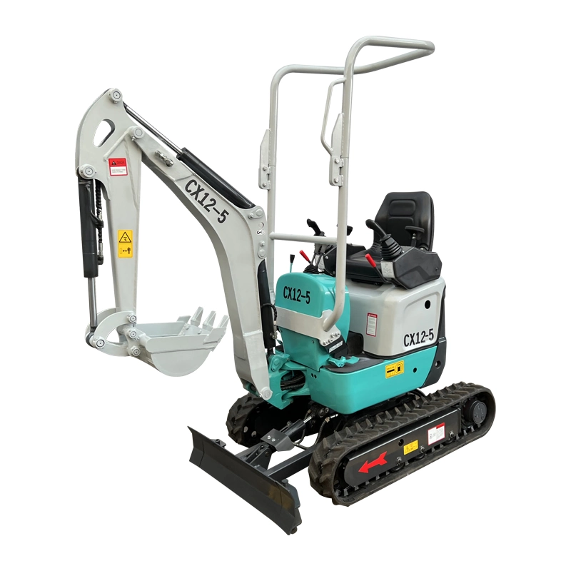 1.2 Ton Towable Nini Excavator, Ideal for Various Construction Sites